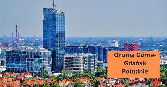 Największe dzielnice Gdańska