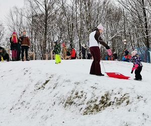 Tor saneczkowy reaktywowany w parku Kościuszki w Katowicach