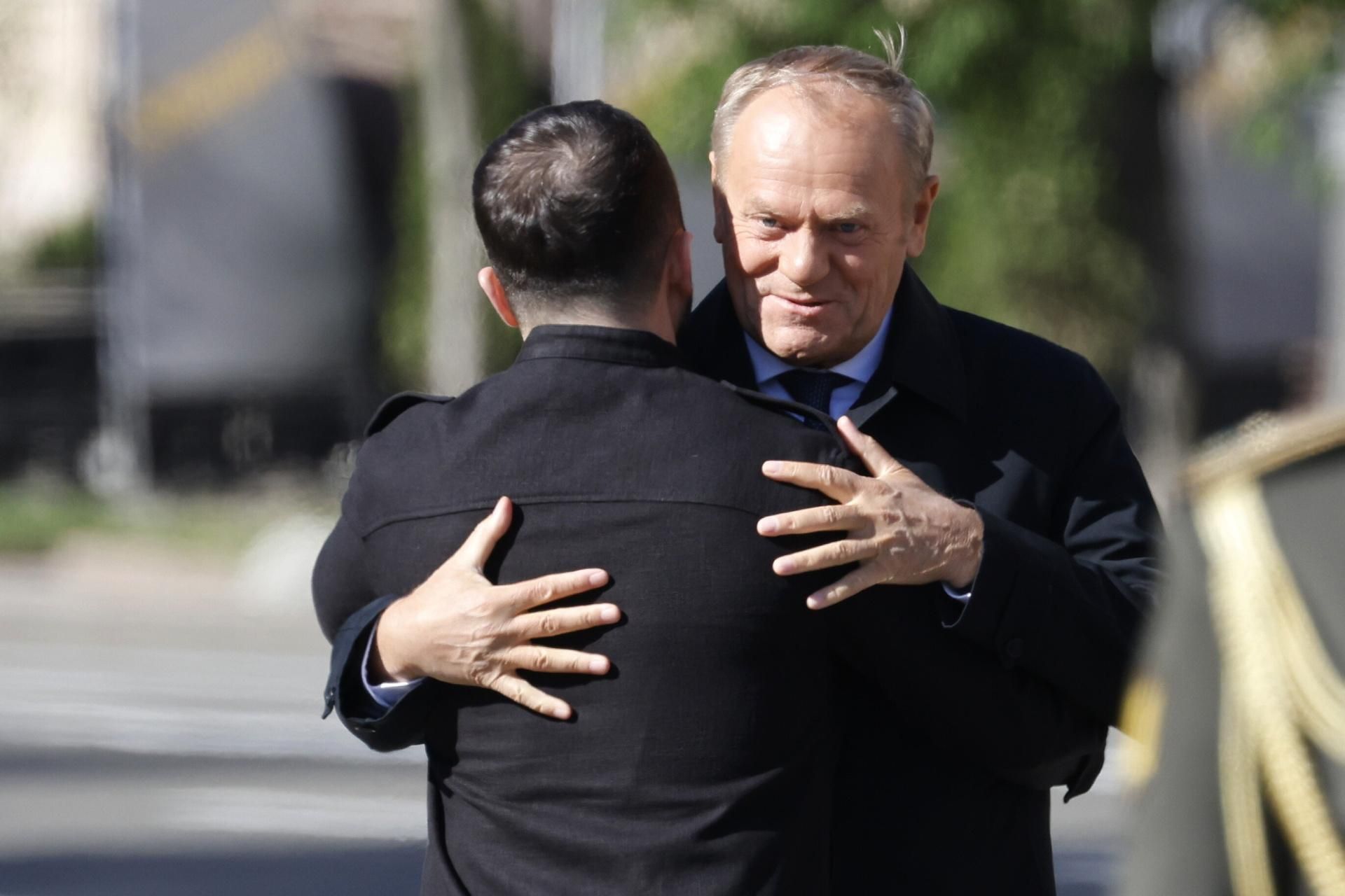 Premier Donald Tusk rozpoczął wizytę w Kijowie. Odbywa spotkanie z prezydentem Ukrai…