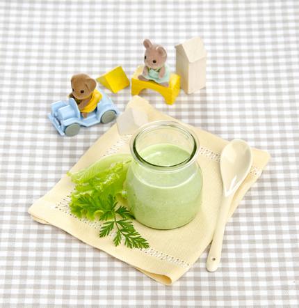 Zielona zupa dla dziecka - przepis na zupę ufoludków