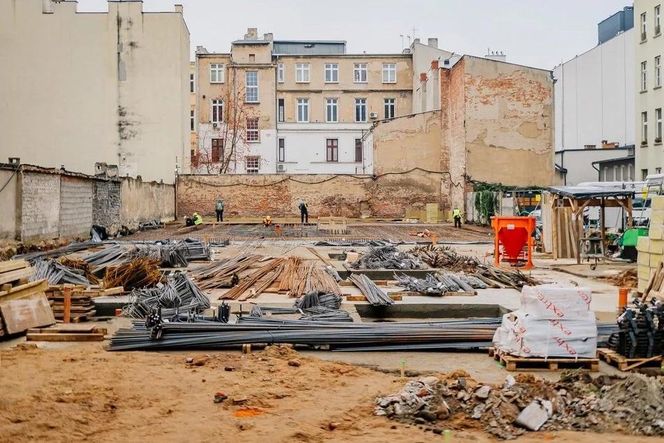 Ruszyły prace na budowie parkingów kubaturowych w śródmieściu Łodzi