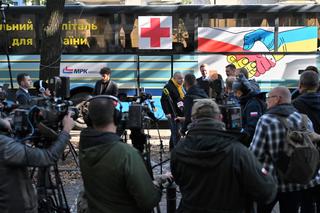 MPK Wrocław przekazało ukraińskim żołnierzom „medyczny” autokar