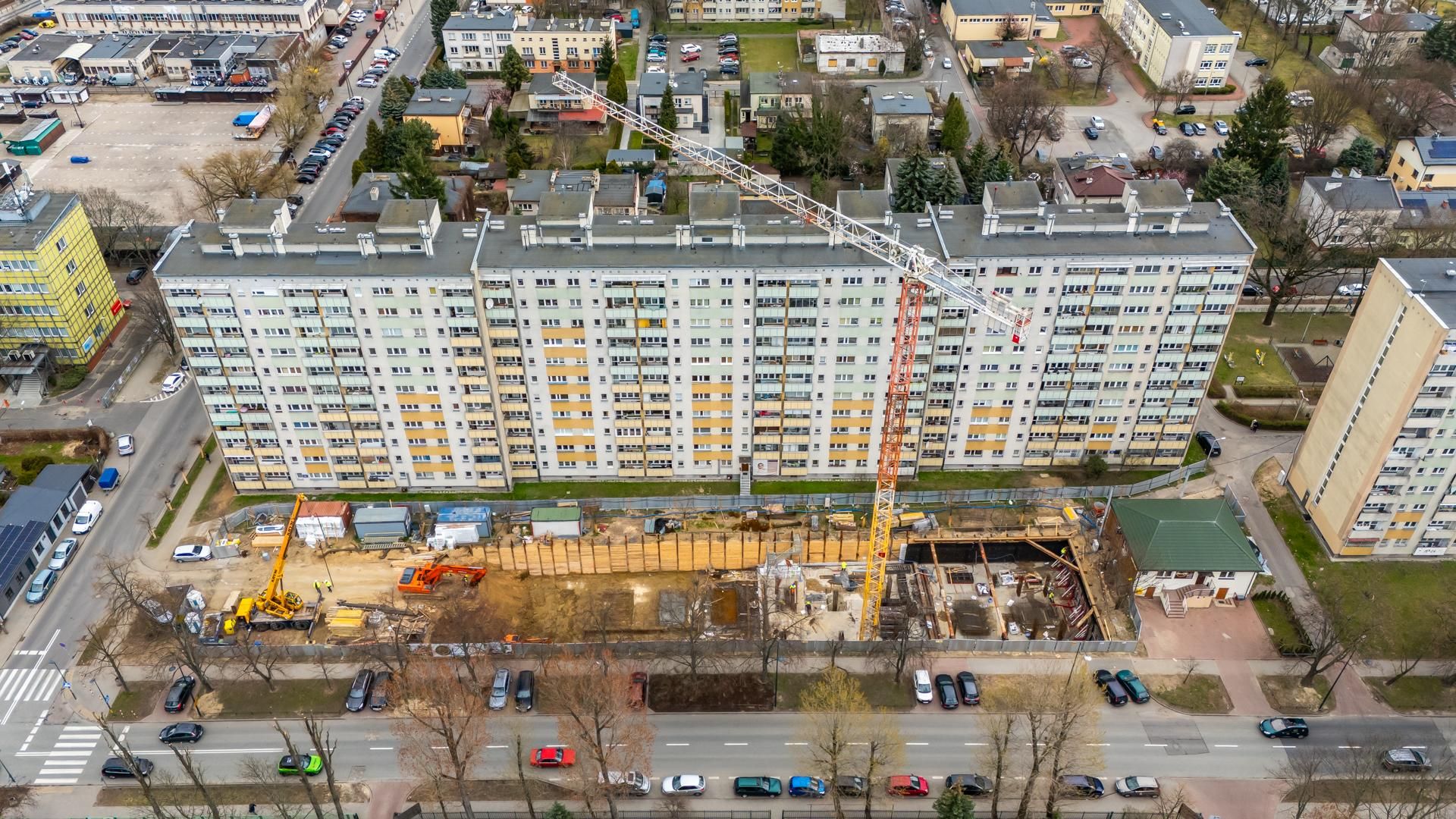 Budowa inwestycji mieszkaniowej Wola Księcia Janusza