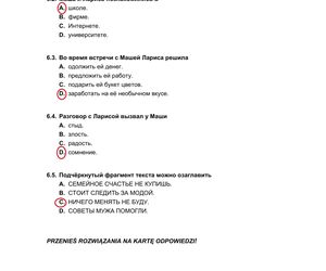 Matura 2025 rosyjski: ODPOWIEDZI do wszystkich zadań, gotowe rozwiązania matury z rosyjskiego - Formuła 2023 [7.05.2025]	