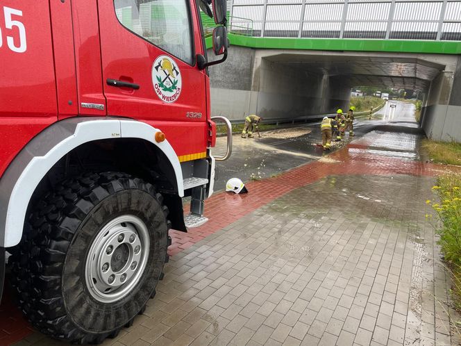 Ulewne deszcze w Łódzkiem. Strażacy wyjeżdżali ponad 370 razy