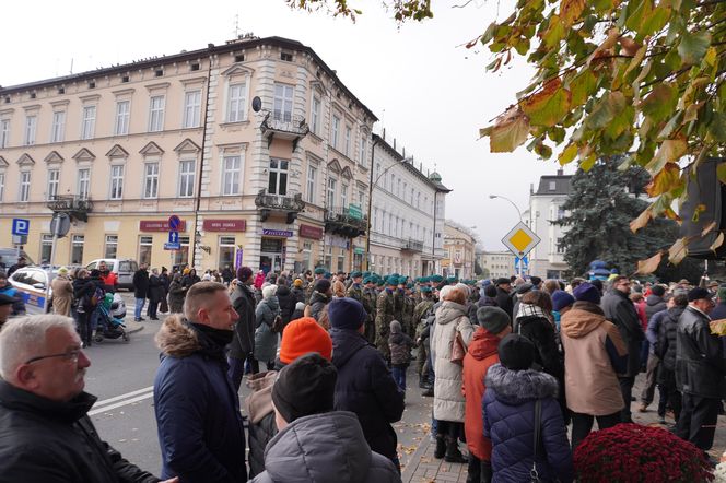  Uroczystości pod pomnikiem Józefa Piłsudskiego w Rzeszowie 