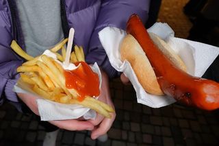 Książulo na jarmarku w Dreźnie