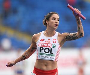 Srebrna sztafeta kobiet 4x100 m na Stadionie Śląskim