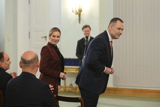 Pierwsza para RP spotkała się z finalistami konkursu chopinowskiego