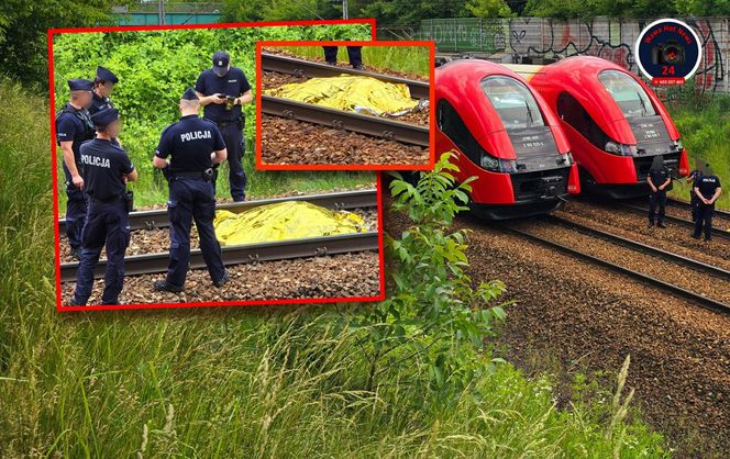 Tragedia na torach. Nie żyje człowiek potrącony przez pociąg 