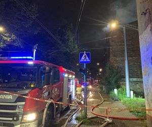 Pożar w Chorzowie
