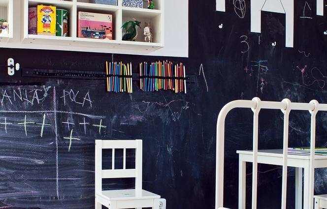 Farba tablicowa w pokoju dziecka