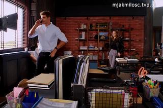 M jak miłość. Marcin (Mikołaj Roznerski), Alicja (Fryderyka Molenda)