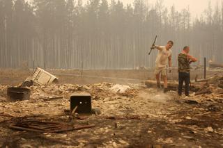 Pożary w okręgu moskiewskim