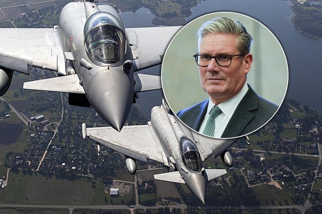 Wielka Brytania gotowa do obrony Izraela? Starmer przenosi samoloty na Bliski Wschód 