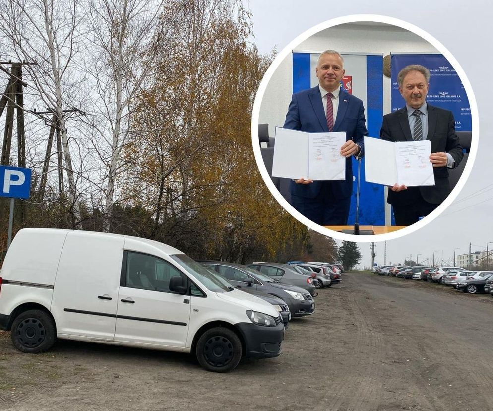 Ponad 160 miejsc i dwa nowe parkingi przy stacji Siedlce Zachodnie. Miasto podpisało umowę