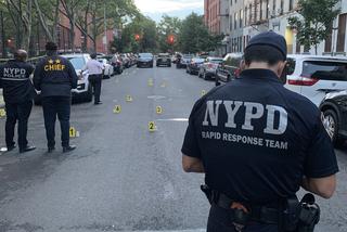 Więcej strzelanin, mniej zabójstw w NYC