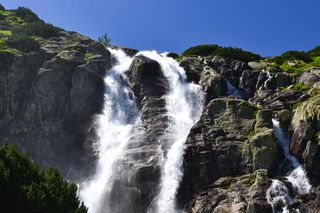 Siklawa to największy i najwyższy wodospad w Polsce