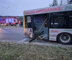 Kielce. Groźny wypadek autobusu miejskiego - 30.03.2025