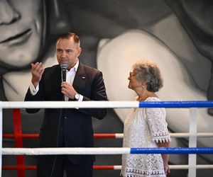 Prezydent Karol Nawrocki na Memoriale Jana Biangi