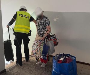 Tak wygląda w środku spalony blok w Ząbkach. Policja pokazała wszystko