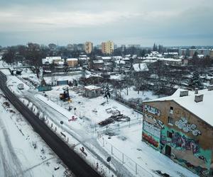 Częstochowa. Na DK91 wyburzają kamienice i stację benzynową