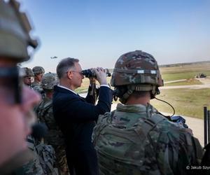 Andrzej Duda w Fort Stewart