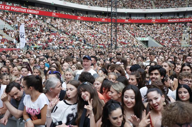 Koncert Jennifer Lopez w Warszawie (25.07.2025) - część druga. Organizatorem koncertu jest Prestige MJM