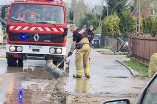 Pawłosiów po powodzi.