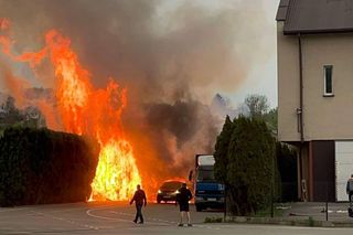 Potężne burze przeszły przez Małopolskę. Strażacy walczyli z pożarami od uderzeń piorunów 