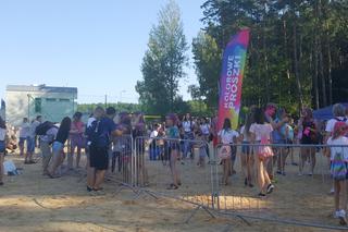 Festiwal kolorów 2019 na plaży miejskiej w Białymstoku