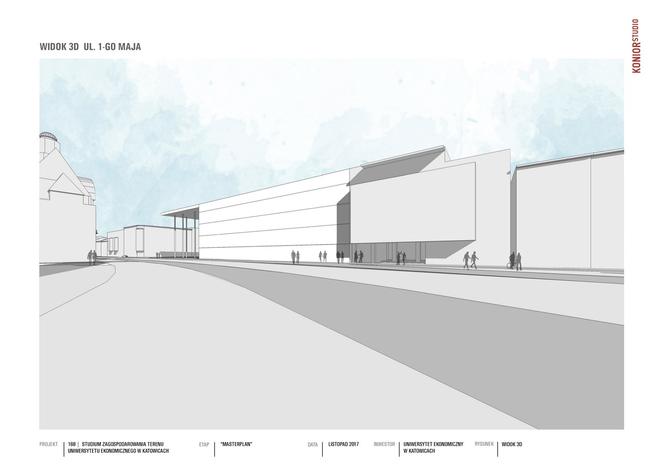 Masterplan dla kampusu w Katowicach