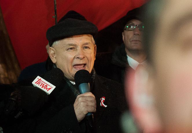 Marsz 13 grudnia 2013. Jarosław Kaczyński