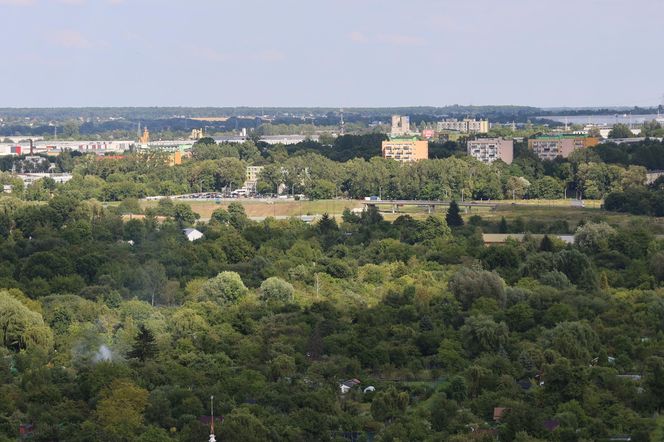 Panorama Lublina z najwyższego punktu widokowego w mieście - Wieży Trynitarskiej