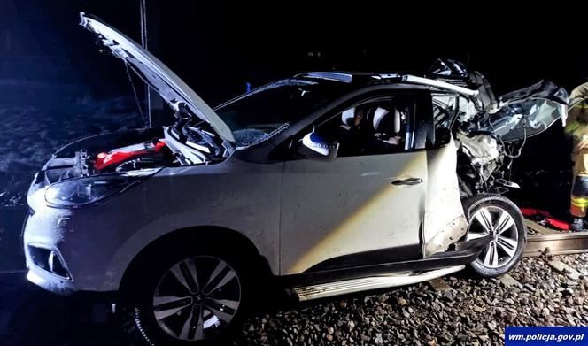 Rudzienice: 61-latce grożą zarzuty za wjechanie na torowisko