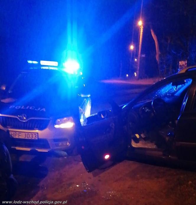 Łódź: pijany 31-latek zatrzymany po szaleńczym pościgu