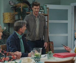 M jak miłość odc. 1878.  Kisielowa (Małgorzata Rożniatowska), Barbara (Teresa Lipowska), Marcin (Mikołaj Roznerski), Robert Żak (Krzysztof Tyniec)