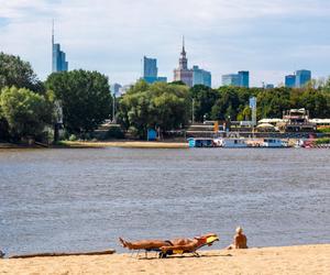 Plażówka Saska, czyli plaża na Saskiej Kępie