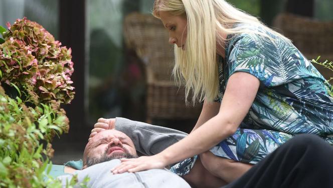 M jak miłość odcinek 1324, Andrzejek (Tomasz Oświeciński), Marzenka (Olga Szomańska)