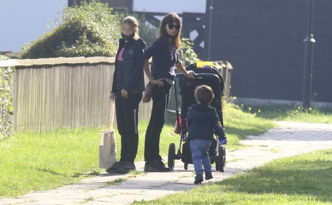 Marta Kaczyńska bez maseczki w czerwonej strefie