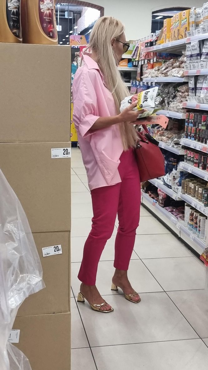 Monika Jarosińska błysnęła na zakupach