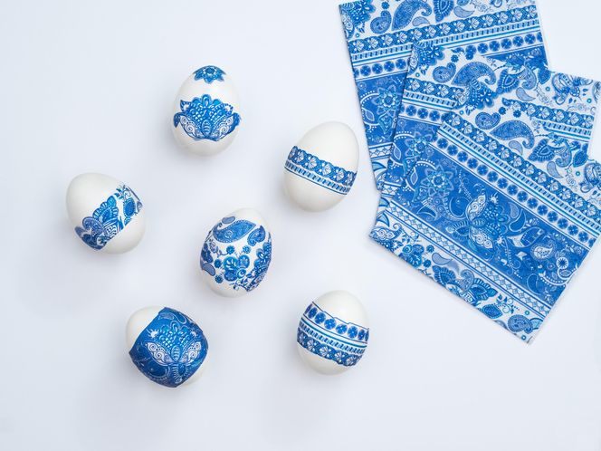 Pisanka decoupage