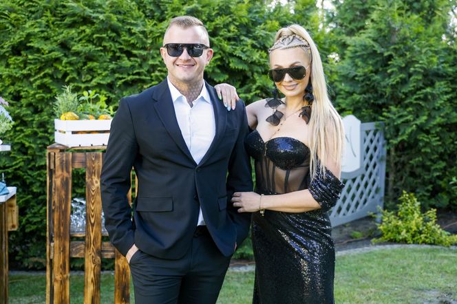 Dawid Narożny z żoną Joanną