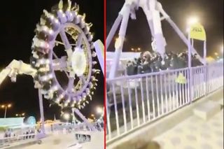 Horror w parku rozrywki! Wypadek karuzeli uwieczniony na filmie