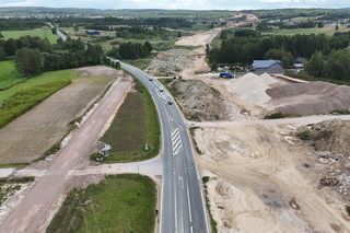 Budowa S74 Mniów - Kielce. Wrzesień 2025