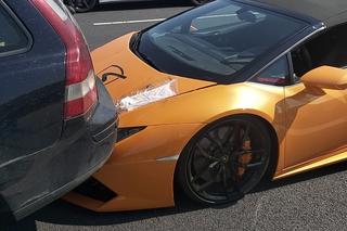  Lambo za 1,5 mln rozbite, alfa romeo na dachu. Wielkie kraksy w Warszawie