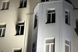 Pożar mieszkania w centrum Warszawy
