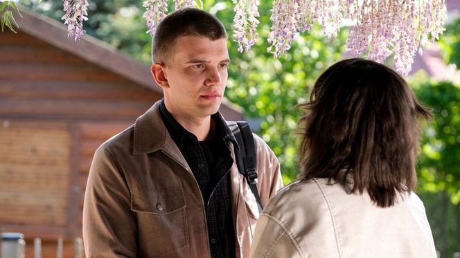 M jak miłość odc. 1875. Mateusz (Rafał Kowalski), Daria (Aleksandra Kołtuniak)