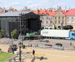 W centrum Lublina powstaje scena! Będzie darmowy koncert