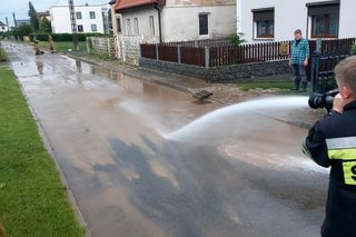 Racibórz i okolice pod wodą. Gwałtowne burze przeszły przez miasto